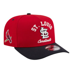 MLB St. Louis Cardinals New Era Arched A-Frame 9FIFTY Adjustable Hat