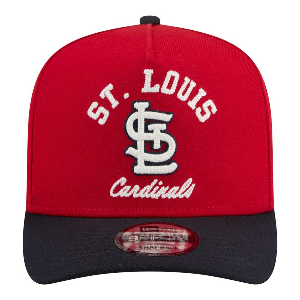 MLB St. Louis Cardinals New Era Arched A-Frame 9FIFTY Adjustable Hat