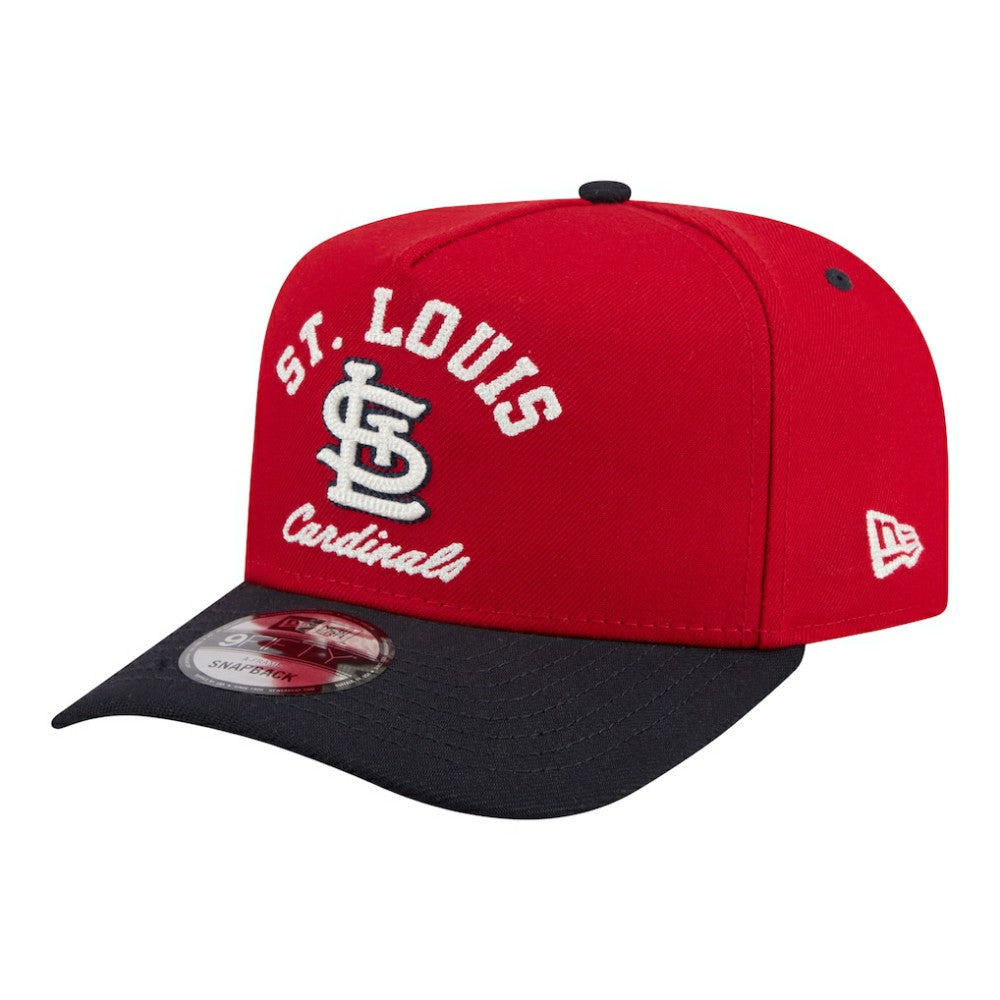MLB St. Louis Cardinals New Era Arched A-Frame 9FIFTY Adjustable Hat