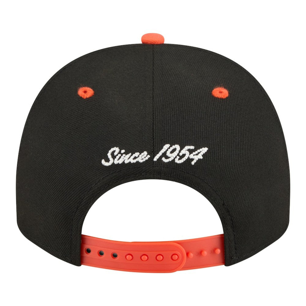 MLB Baltimore Orioles New Era Arched A-Frame 9FIFTY Adjustable Hat