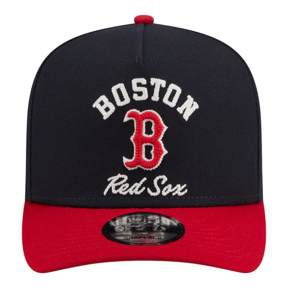 MLB Boston Red Sox New Era Arched A-Frame 9FIFTY Adjustable Hat