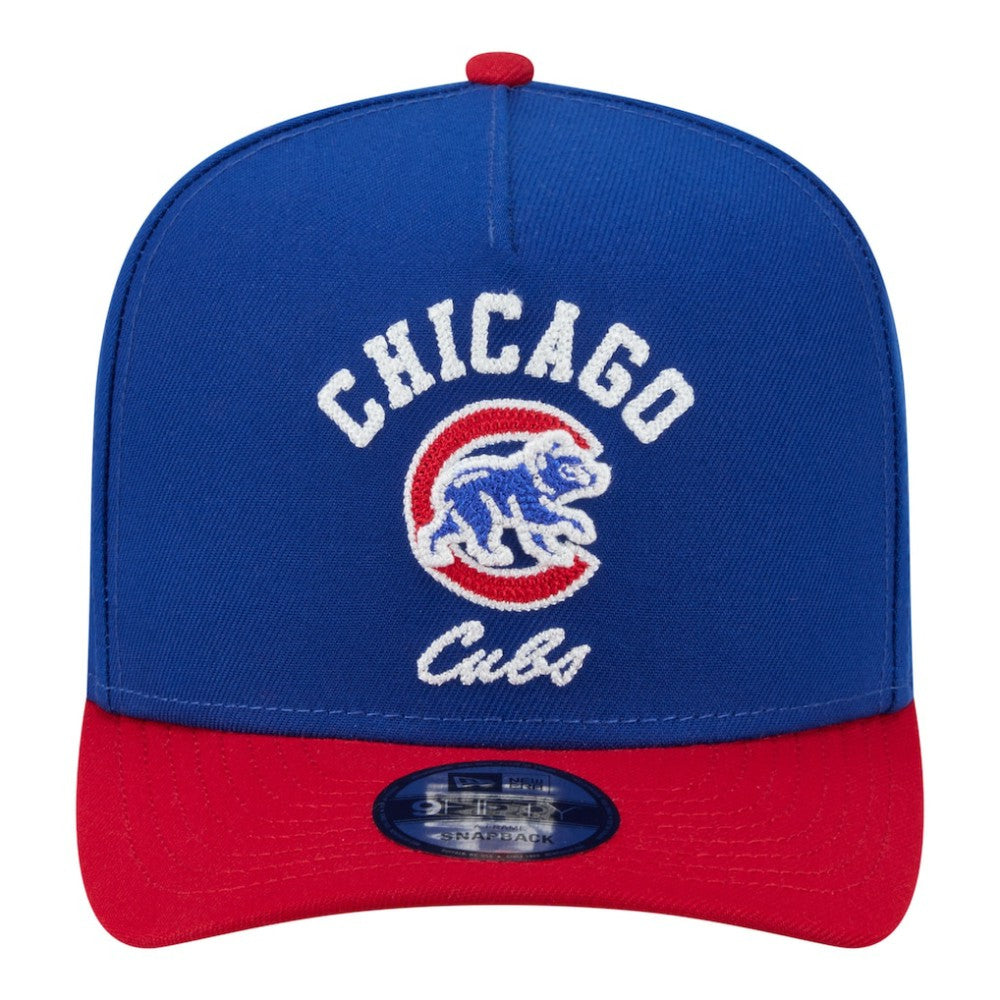 MLB Chicago Cubs New Era Arched A-Frame 9FIFTY Adjustable Hat