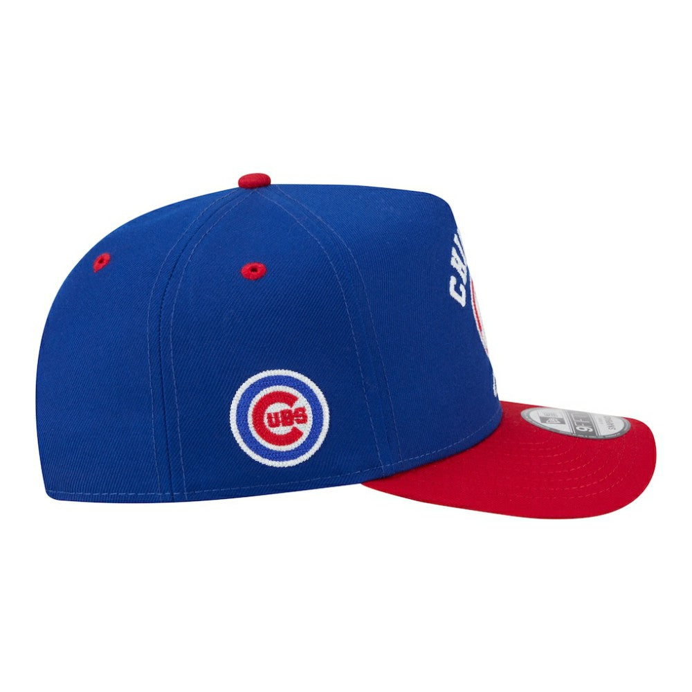 MLB Chicago Cubs New Era Arched A-Frame 9FIFTY Adjustable Hat