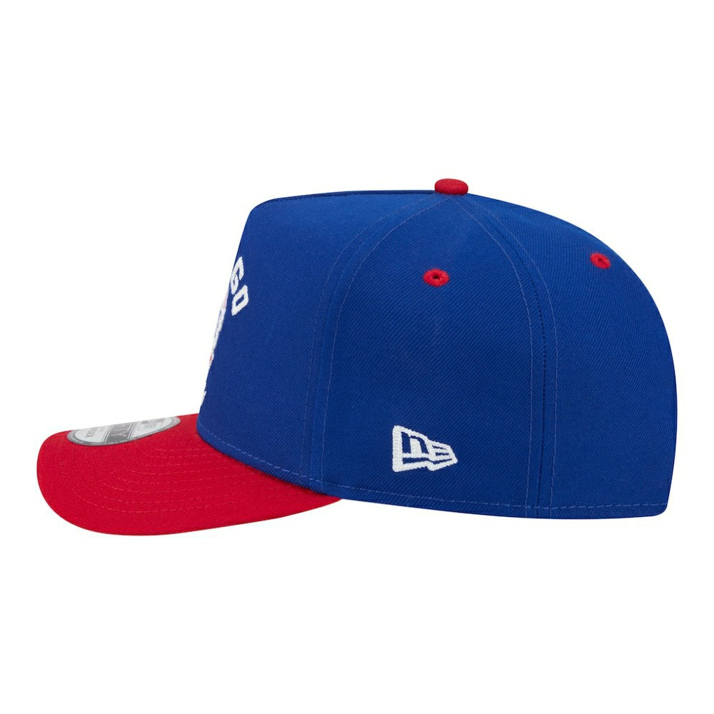 MLB Chicago Cubs New Era Arched A-Frame 9FIFTY Adjustable Hat