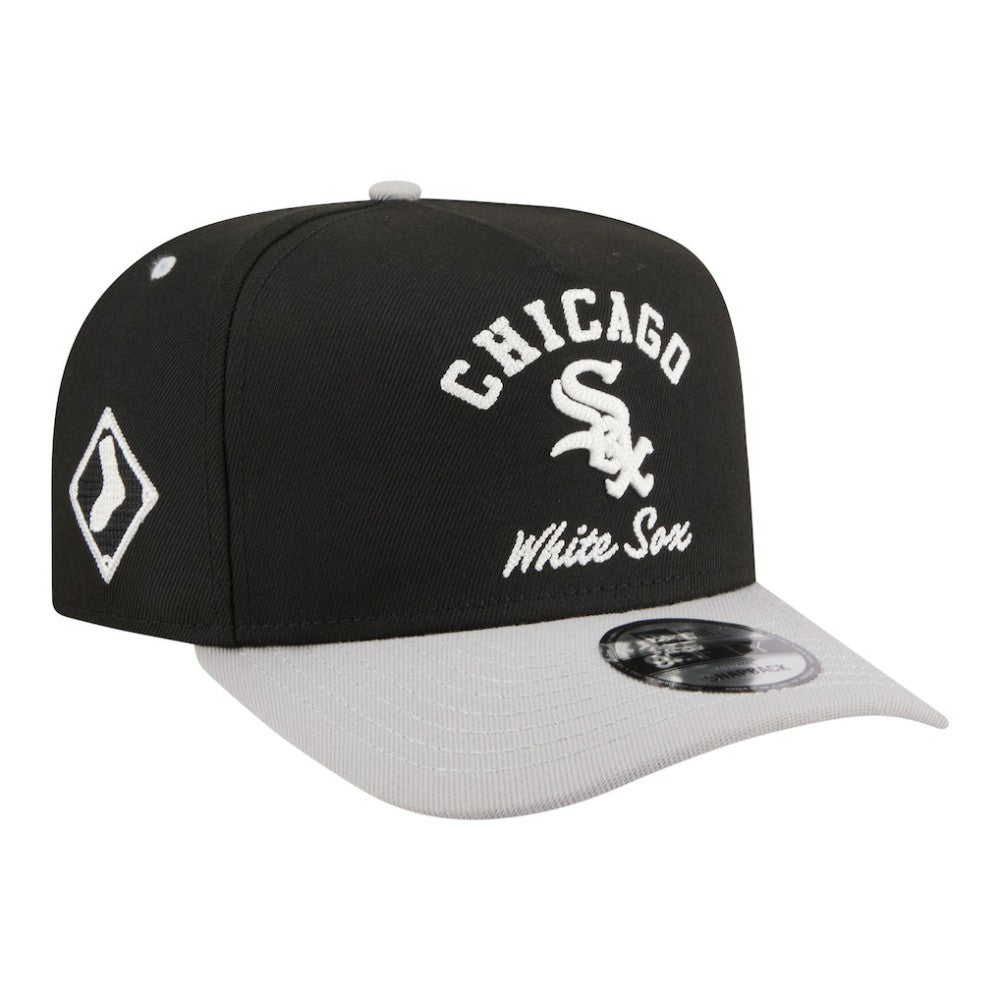 MLB Chicago White Sox New Era Arched A-Frame 9FIFTY Adjustable Hat