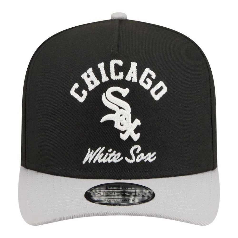 MLB Chicago White Sox New Era Arched A-Frame 9FIFTY Adjustable Hat