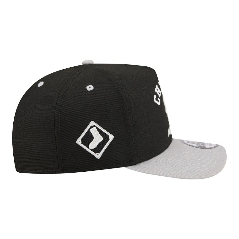 MLB Chicago White Sox New Era Arched A-Frame 9FIFTY Adjustable Hat