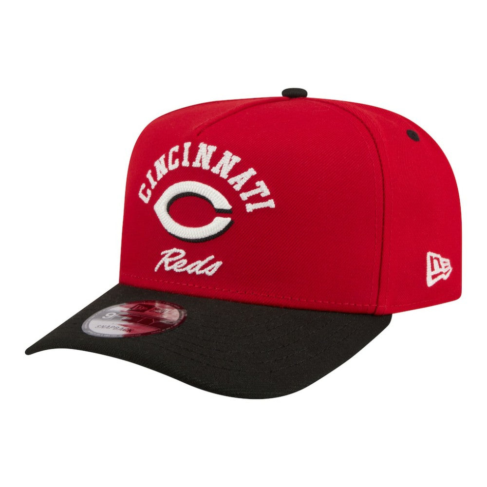 MLB Cincinnati Reds New Era Arched A-Frame 9FIFTY Adjustable Hat