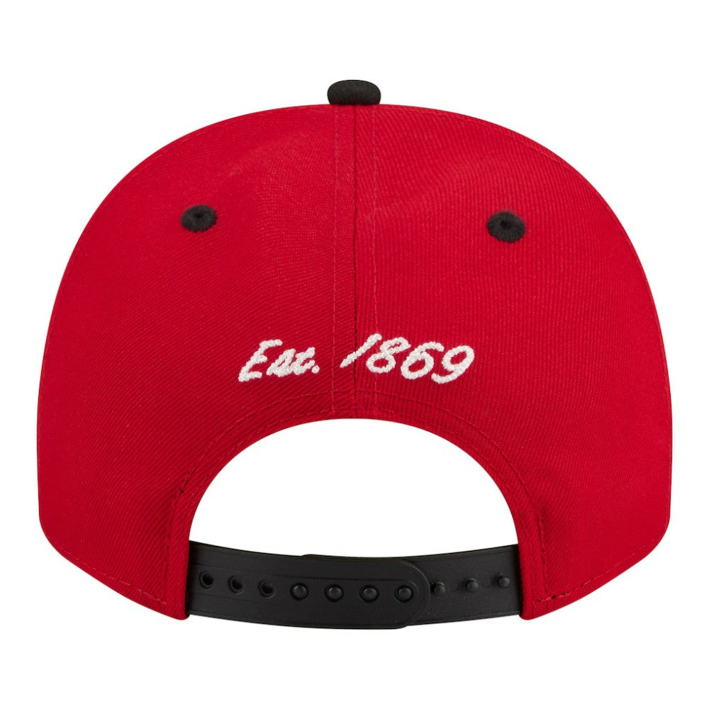 MLB Cincinnati Reds New Era Arched A-Frame 9FIFTY Adjustable Hat