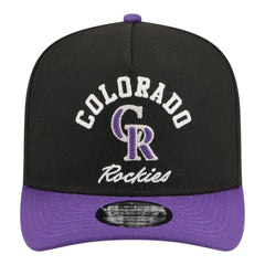MLB Colorado Rockies New Era Arched A-Frame 9FIFTY Adjustable Hat