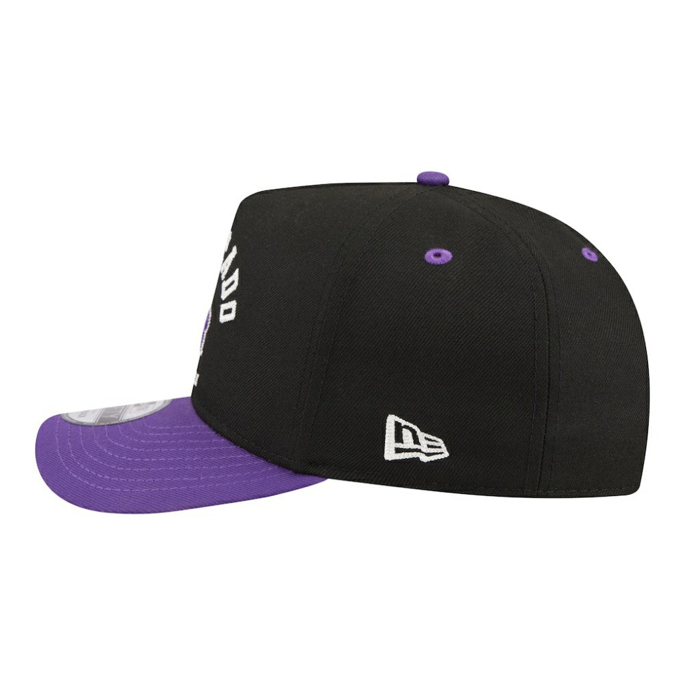 MLB Colorado Rockies New Era Arched A-Frame 9FIFTY Adjustable Hat