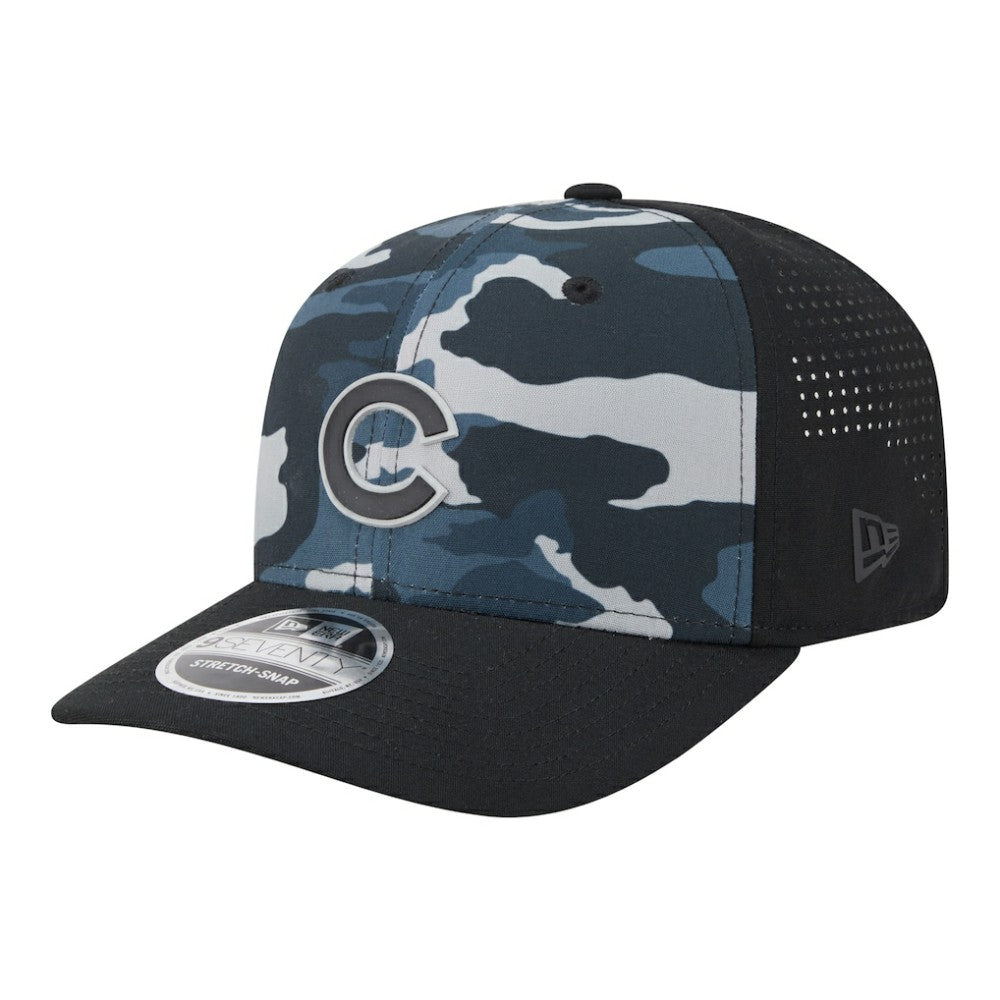 MLB Chicago Cubs New Era Tonal Camo 9SEVENTY Stretch-Snap Hat