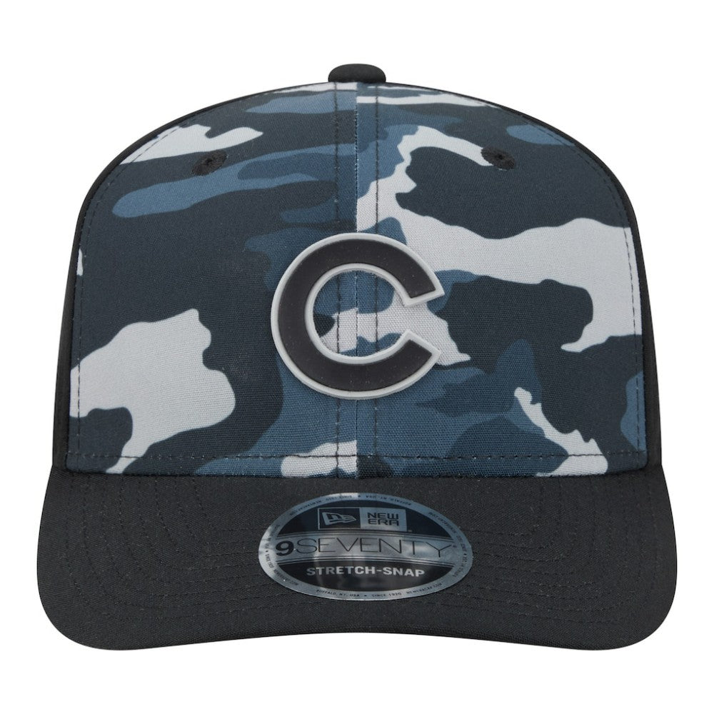 MLB Chicago Cubs New Era Tonal Camo 9SEVENTY Stretch-Snap Hat