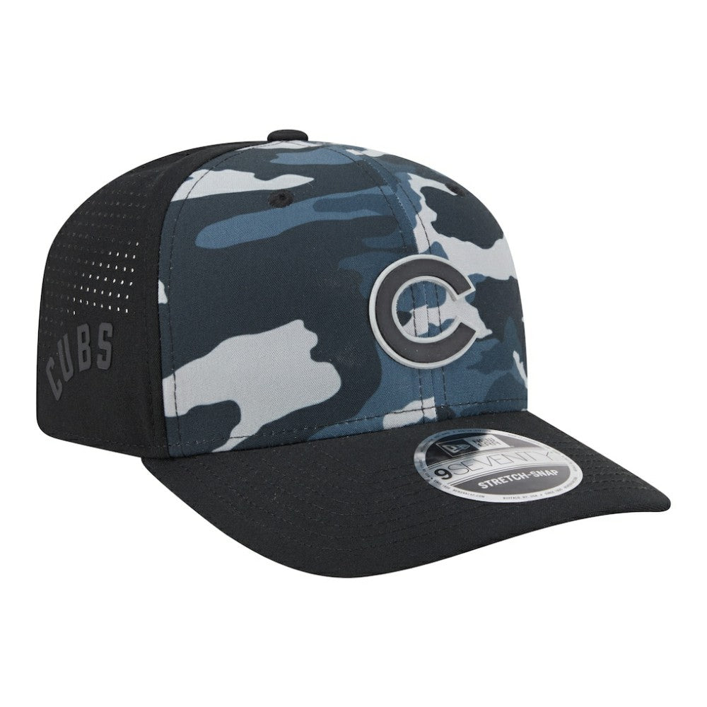 MLB Chicago Cubs New Era Tonal Camo 9SEVENTY Stretch-Snap Hat