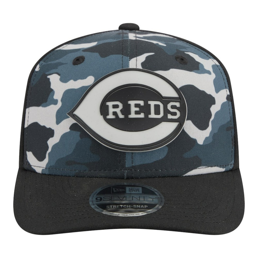 MLB Cincinnati Reds New Era Tonal Camo 9SEVENTY Stretch-Snap Hat