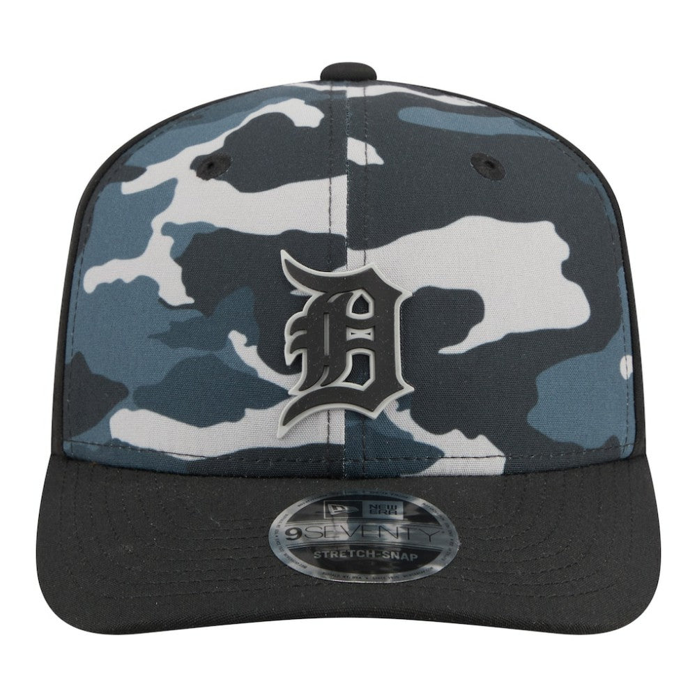 MLB Detroit Tigers New Era Tonal Camo 9SEVENTY Stretch-Snap Hat