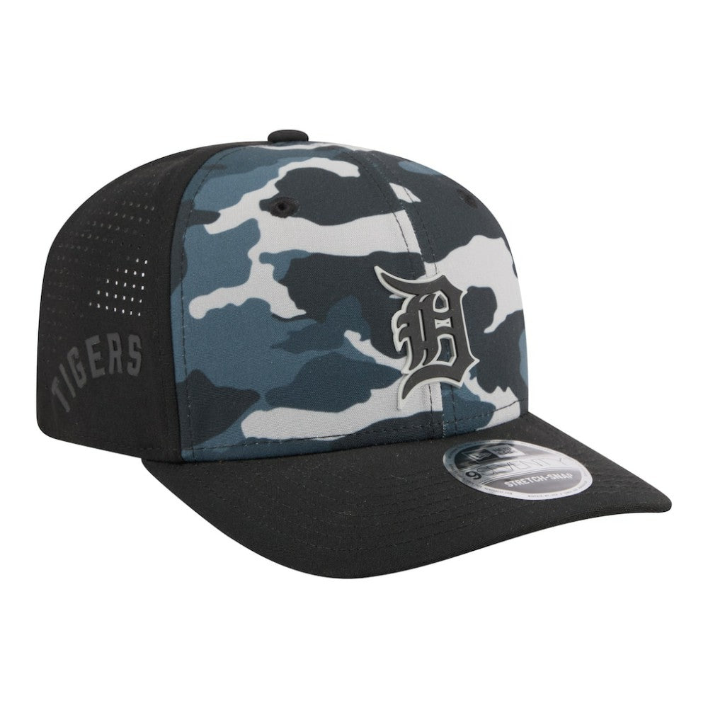 MLB Detroit Tigers New Era Tonal Camo 9SEVENTY Stretch-Snap Hat