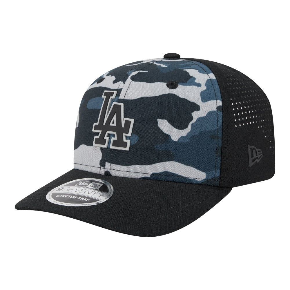 MLB Los Angeles Dodgers New Era Tonal Camo 9SEVENTY Stretch-Snap Hat
