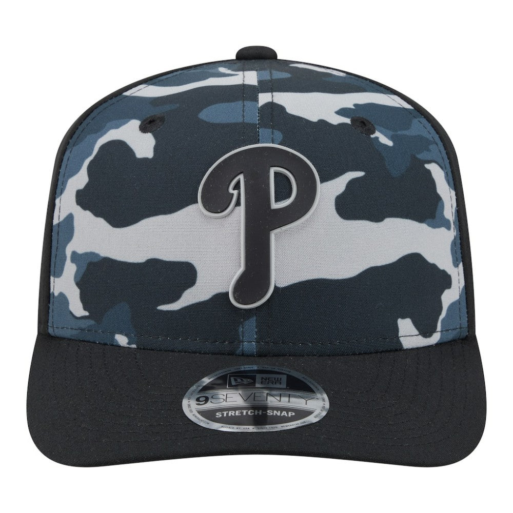MLB Philadelphia Phillies New Era Tonal Camo 9SEVENTY Stretch-Snap Hat