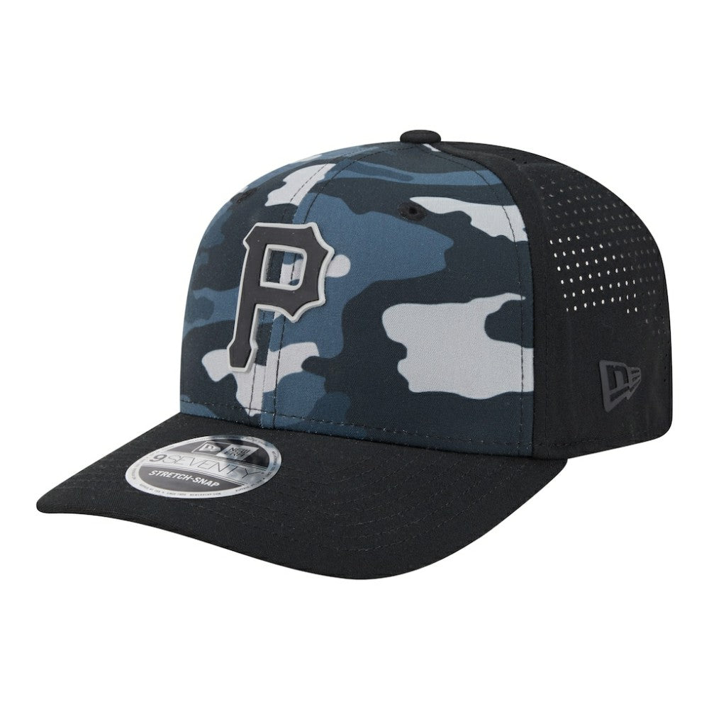 MLB Pittsburgh Pirates New Era Tonal Camo 9SEVENTY Stretch-Snap Hat