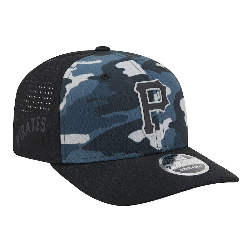 MLB Pittsburgh Pirates New Era Tonal Camo 9SEVENTY Stretch-Snap Hat