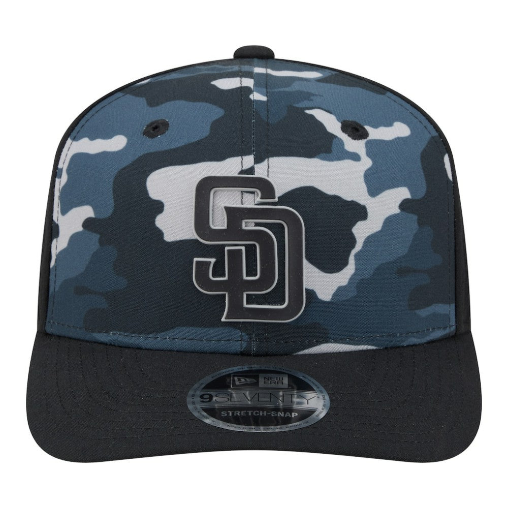 MLB San Diego Padres New Era Tonal Camo 9SEVENTY Stretch-Snap Hat