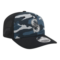 MLB Seattle Mariners New Era Tonal Camo 9SEVENTY Stretch-Snap Hat