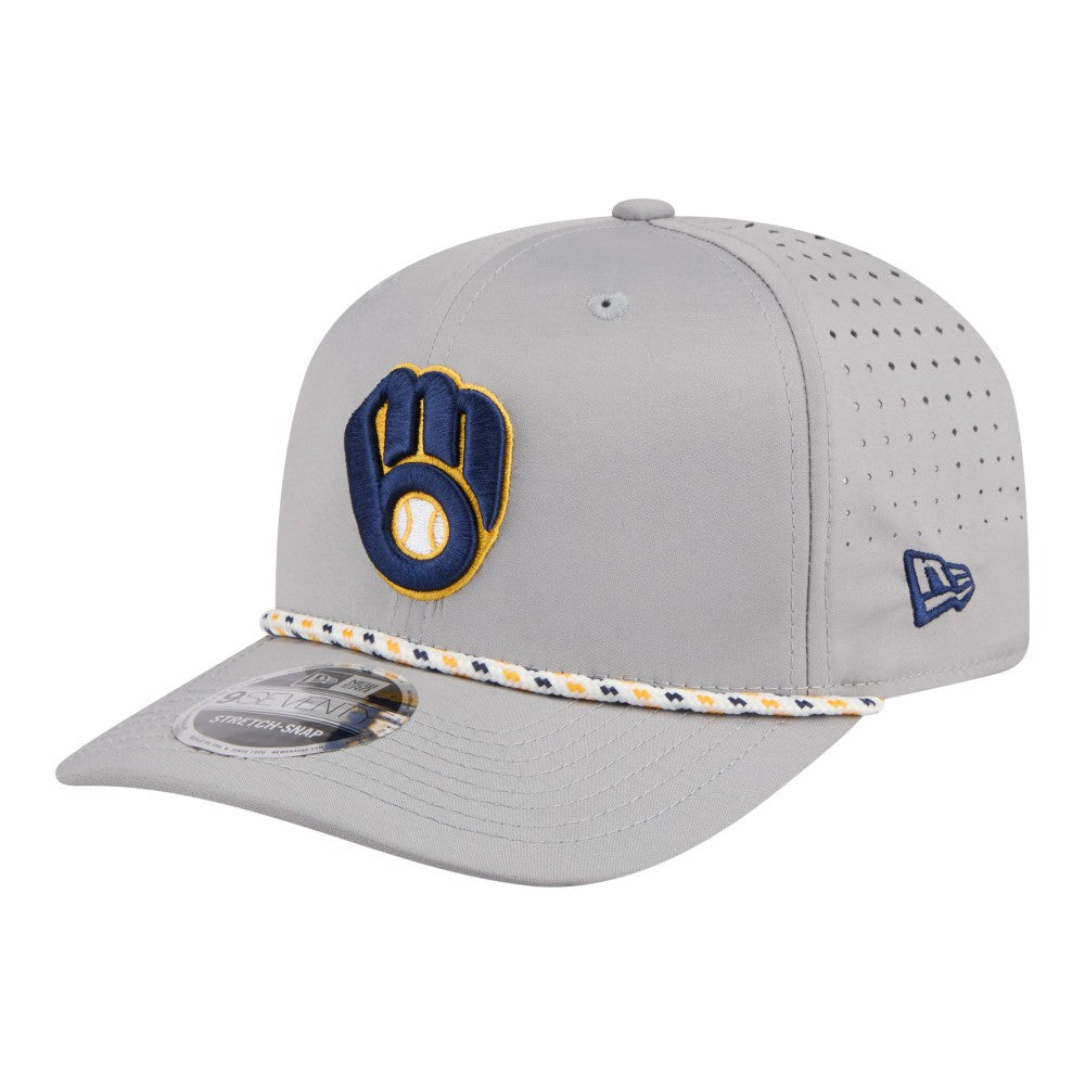 MLB Milwaukee Brewers New Era Sport Rope 9SEVENTY Adjustable Hat