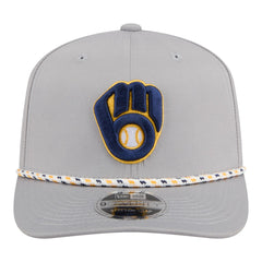 MLB Milwaukee Brewers New Era Sport Rope 9SEVENTY Adjustable Hat