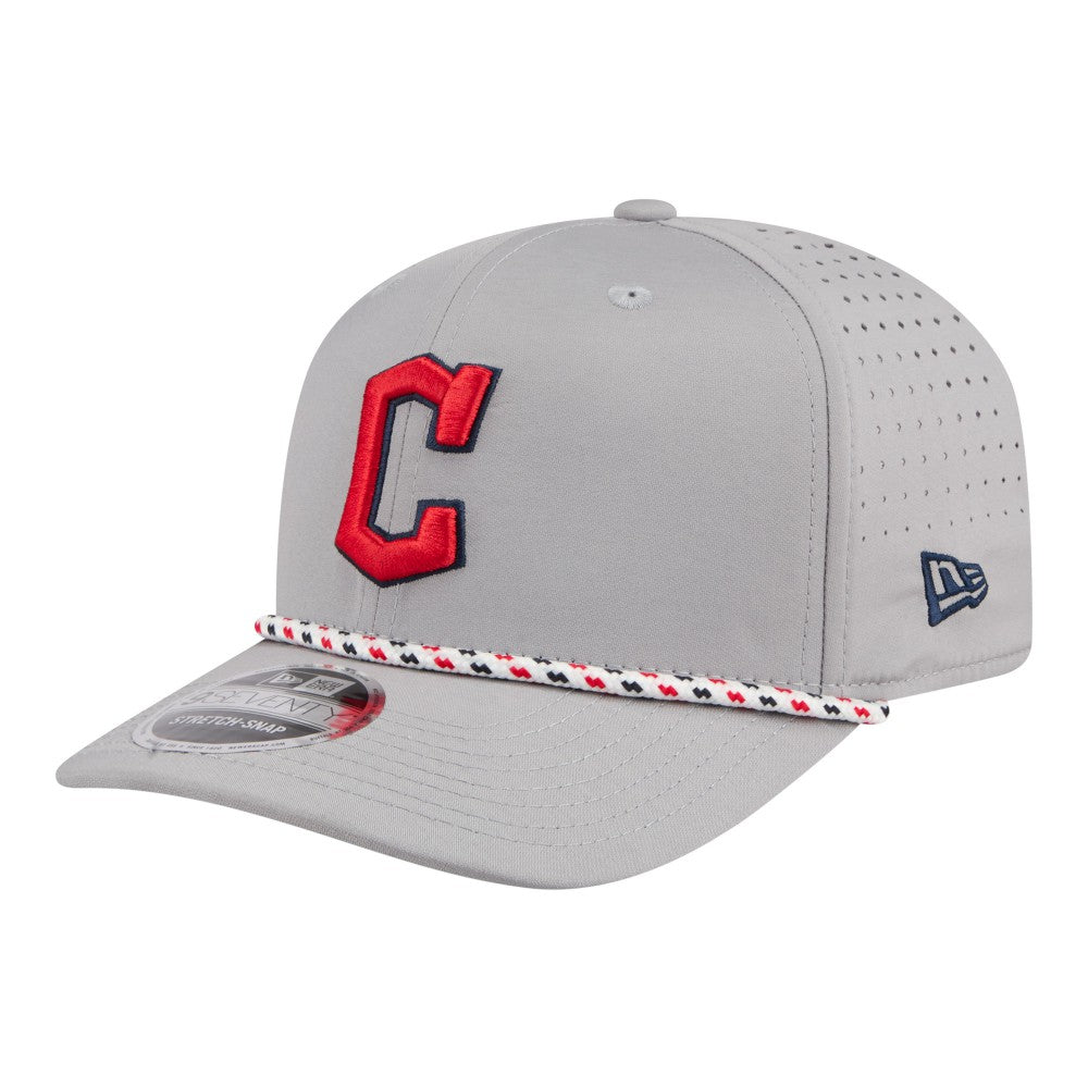 MLB Cleveland Guardians New Era Sport Rope 9SEVENTY Adjustable Hat