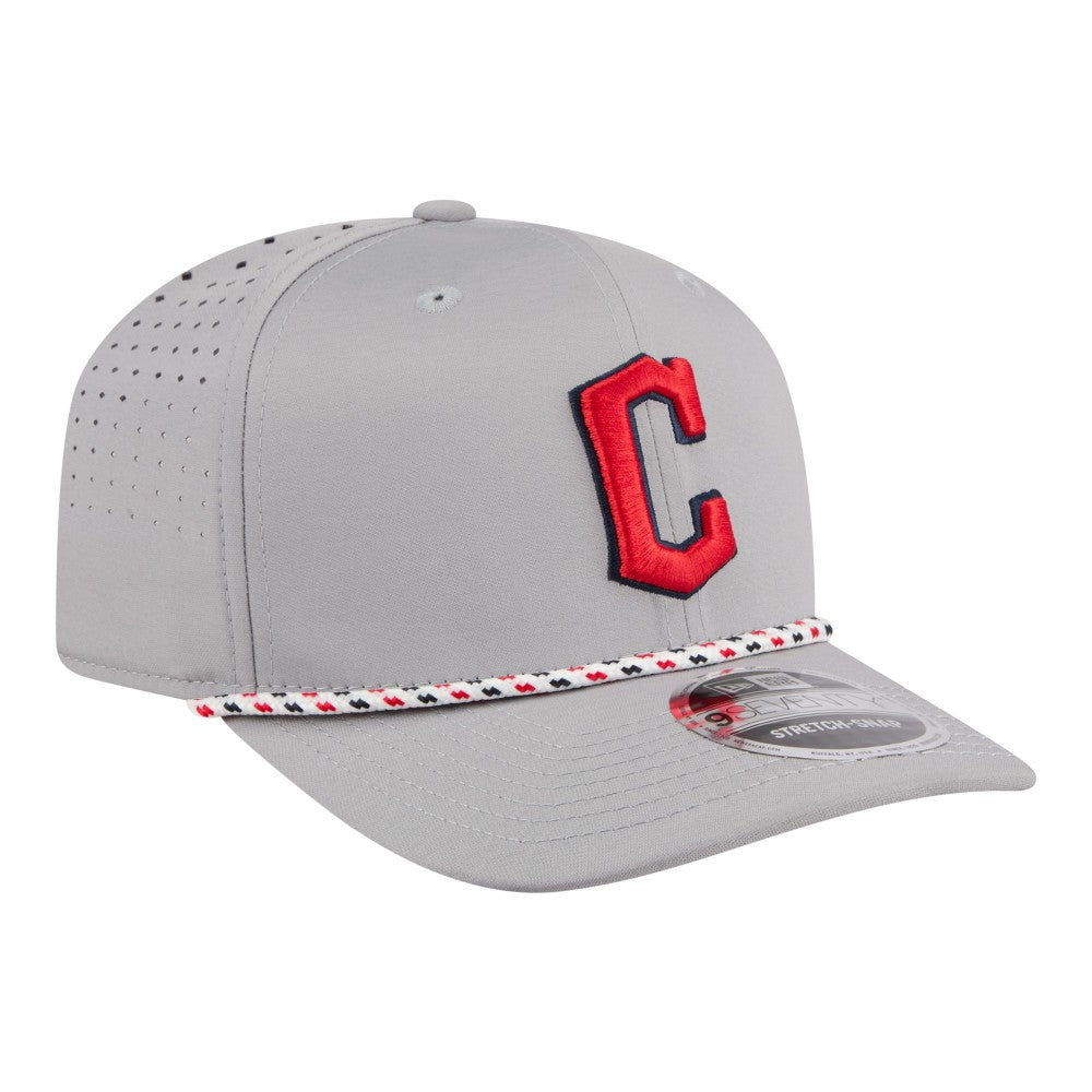 MLB Cleveland Guardians New Era Sport Rope 9SEVENTY Adjustable Hat