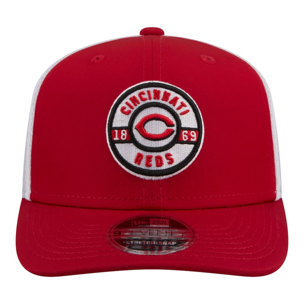 MLB Cincinnati Reds New Era Active 9SEVENTY Adjustable Trucker Hat