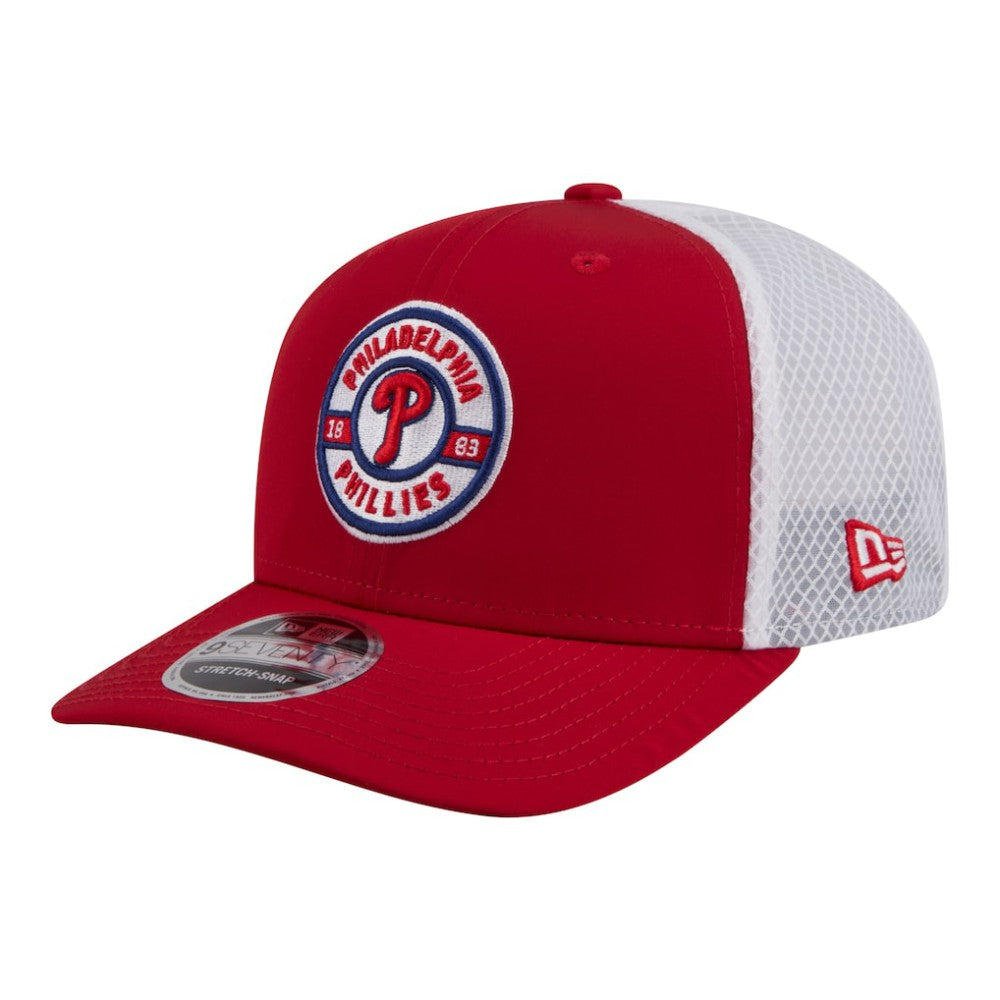 MLB Philadelphia Phillies New Era Active 9SEVENTY Adjustable Trucker Hat