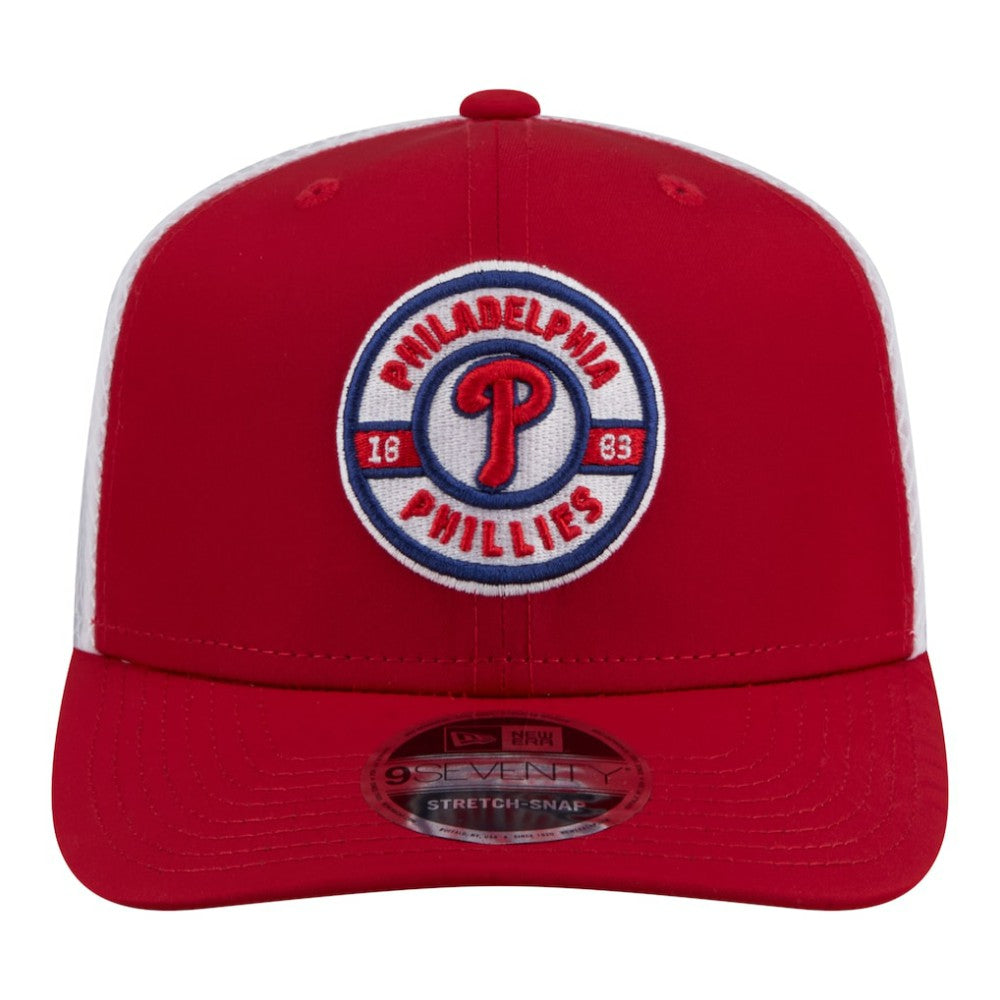 MLB Philadelphia Phillies New Era Active 9SEVENTY Adjustable Trucker Hat