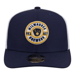 MLB Milwaukee Brewers New Era Active 9SEVENTY Adjustable Trucker Hat