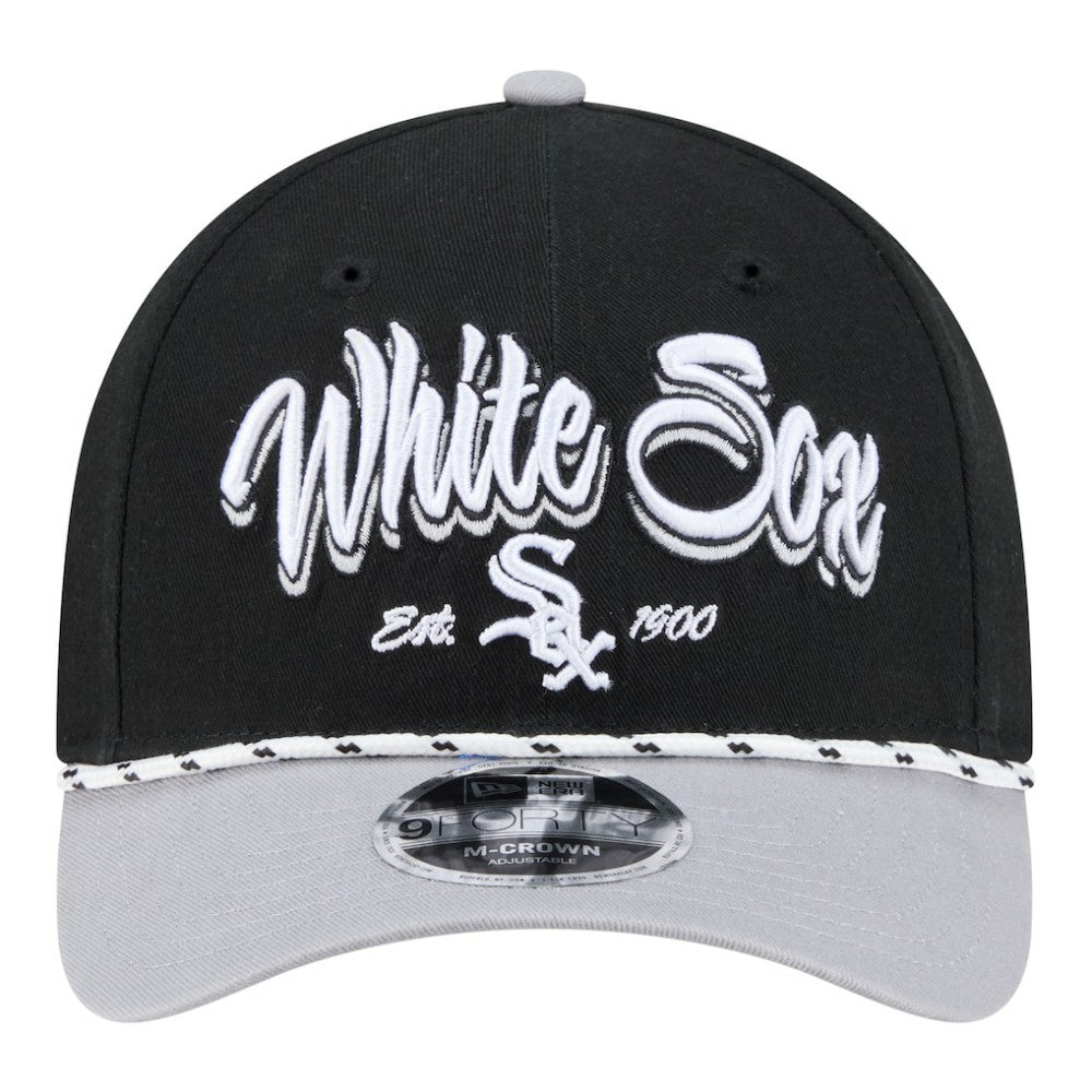 MLB Chicago White Sox New Era Team Loyal 9FORTY M-Crown Adjustable Hat