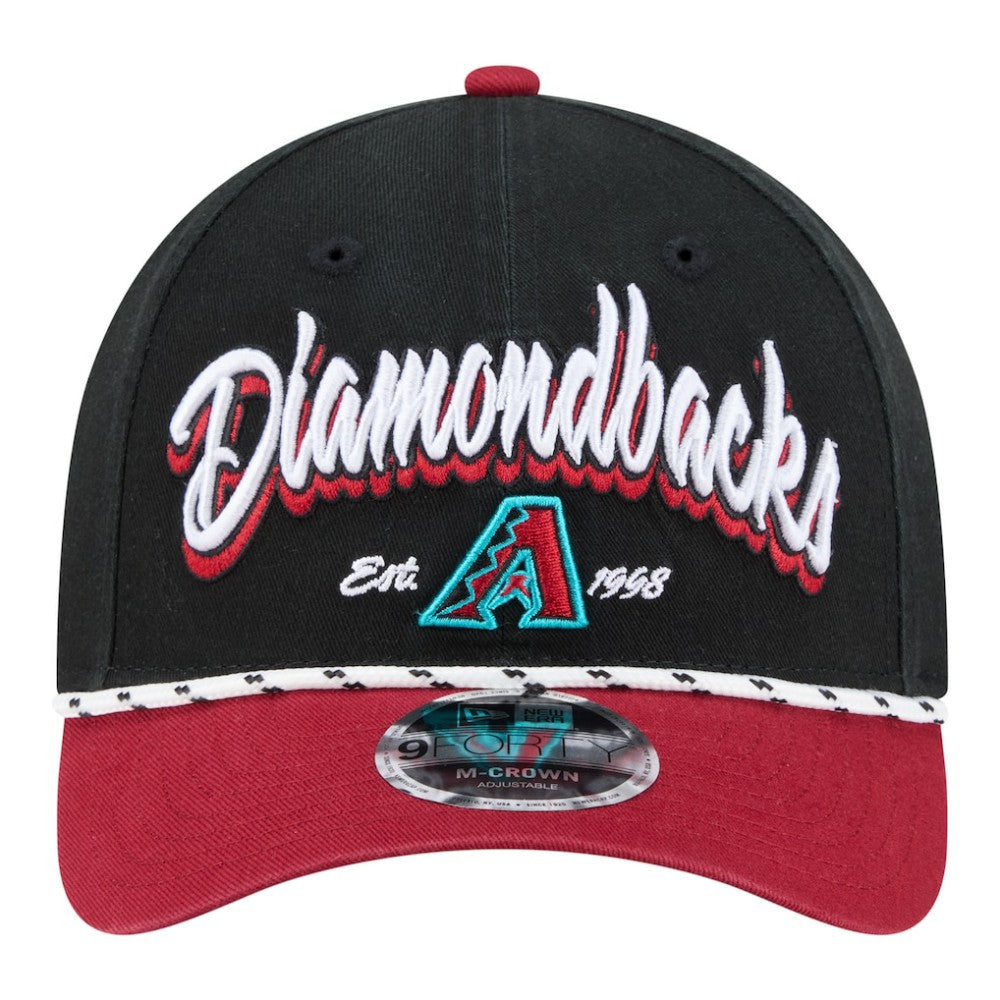 MLB Arizona Diamondbacks New Era Team Loyal 9FORTY M-Crown Adjustable Hat
