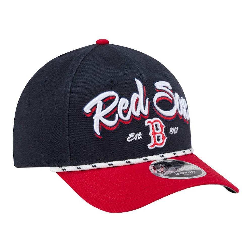 MLB Boston Red Sox New Era Team Loyal 9FORTY M-Crown Adjustable Hat
