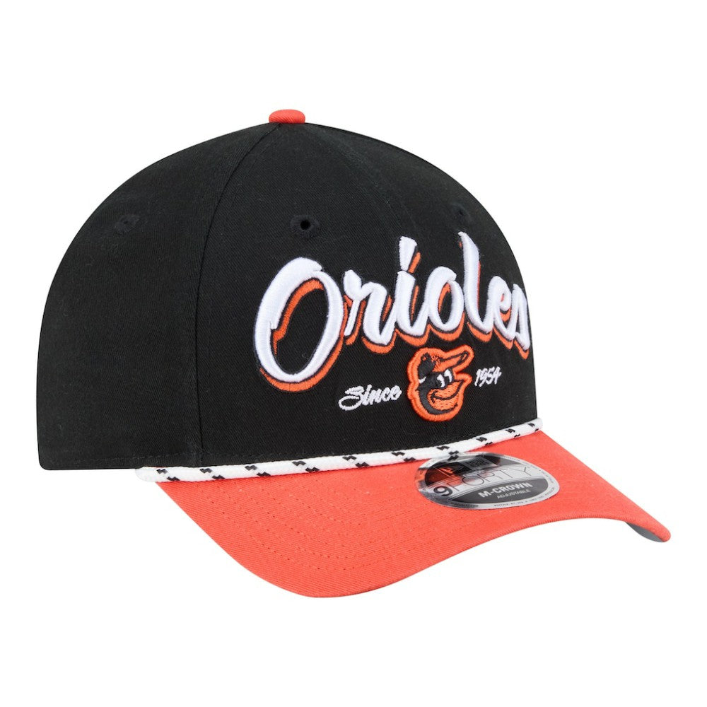 MLB Baltimore Orioles New Era Team Loyal 9FORTY M-Crown Adjustable Hat