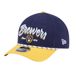 MLB Milwaukee Brewers New Era Team Loyal 9FORTY M-Crown Adjustable Hat