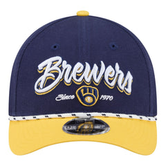 MLB Milwaukee Brewers New Era Team Loyal 9FORTY M-Crown Adjustable Hat