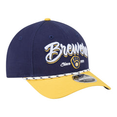 MLB Milwaukee Brewers New Era Team Loyal 9FORTY M-Crown Adjustable Hat