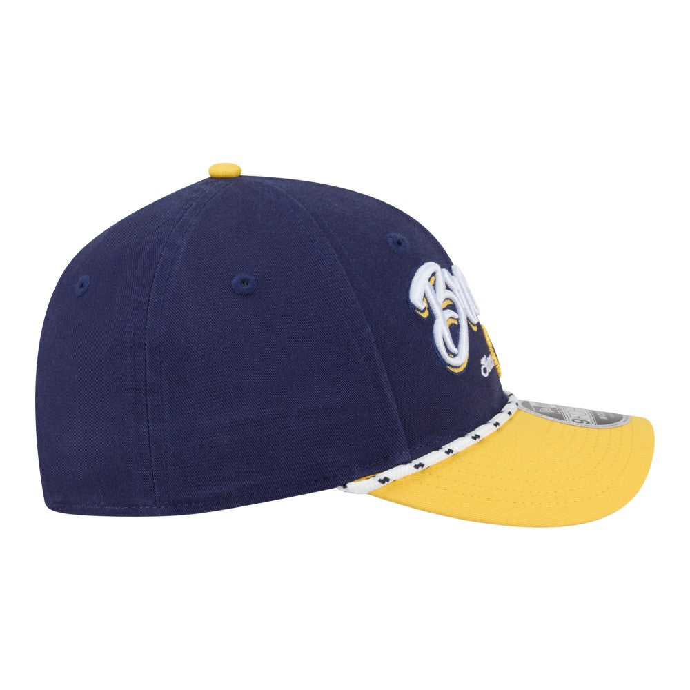 MLB Milwaukee Brewers New Era Team Loyal 9FORTY M-Crown Adjustable Hat
