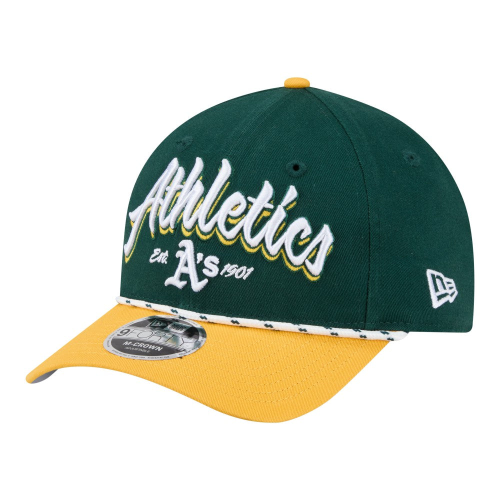 MLB Athletics New Era Team Loyal 9FORTY M-Crown Adjustable Hat