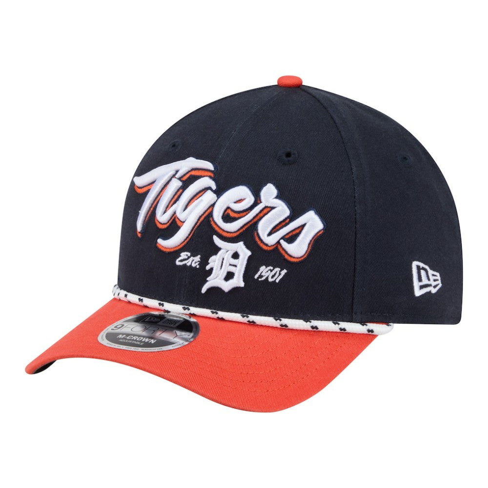 MLB Detroit Tigers New Era Team Loyal 9FORTY M-Crown Adjustable Hat