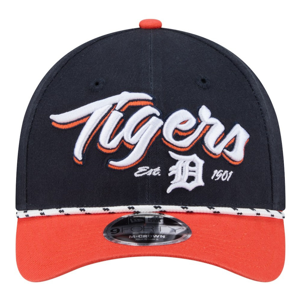 MLB Detroit Tigers New Era Team Loyal 9FORTY M-Crown Adjustable Hat
