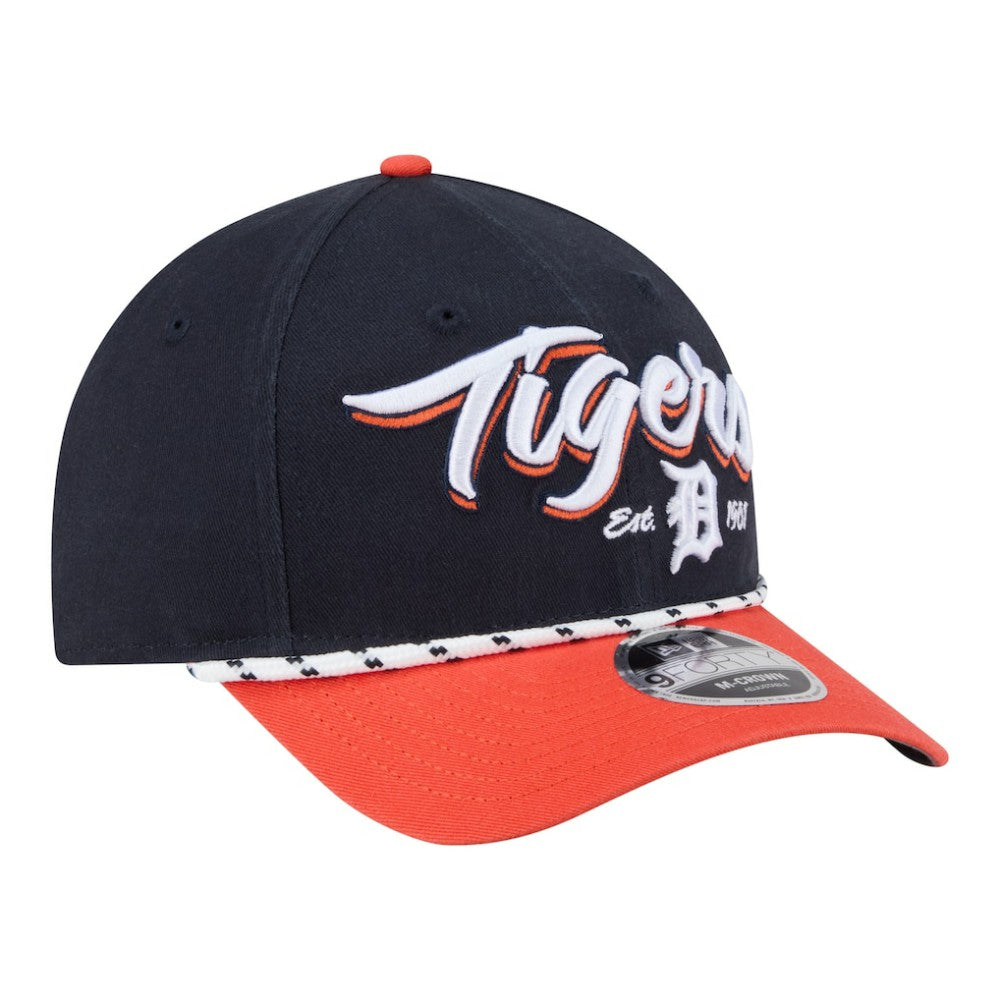 MLB Detroit Tigers New Era Team Loyal 9FORTY M-Crown Adjustable Hat