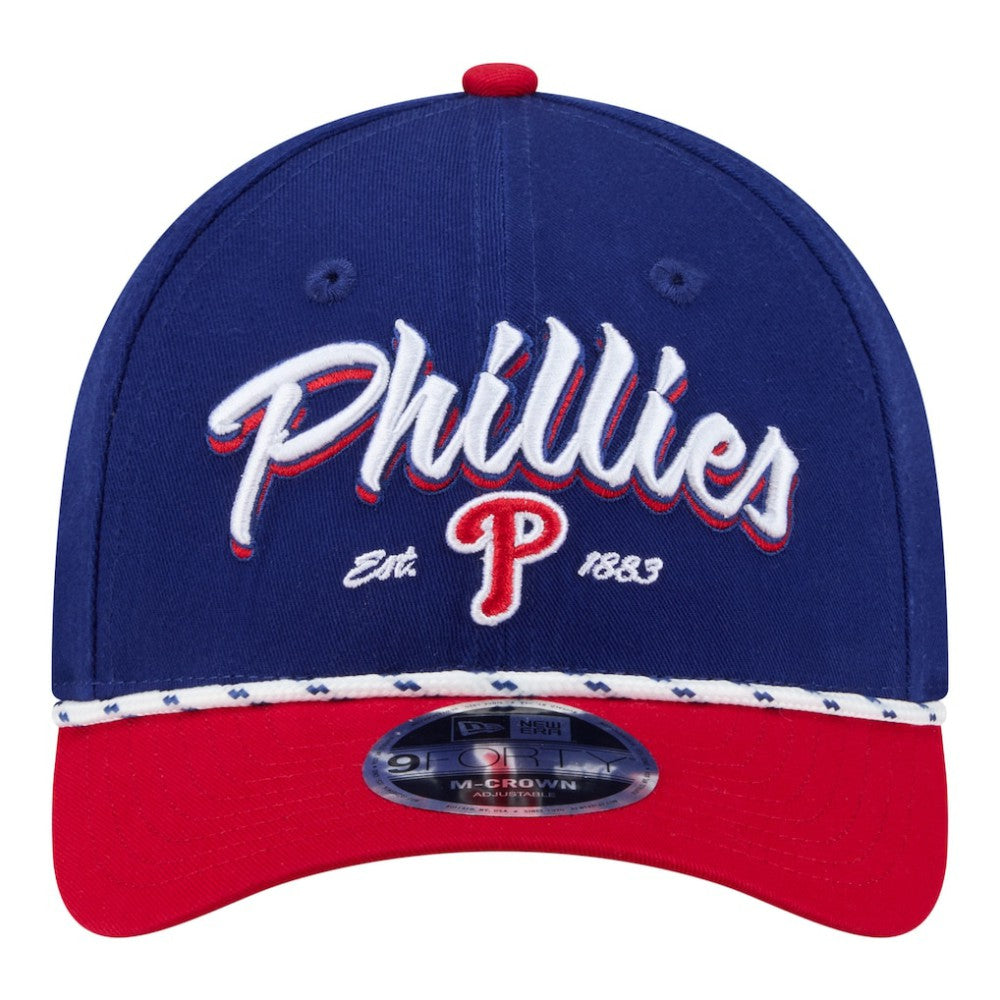MLB Philadelphia Phillies New Era Team Loyal 9FORTY M-Crown Adjustable Hat