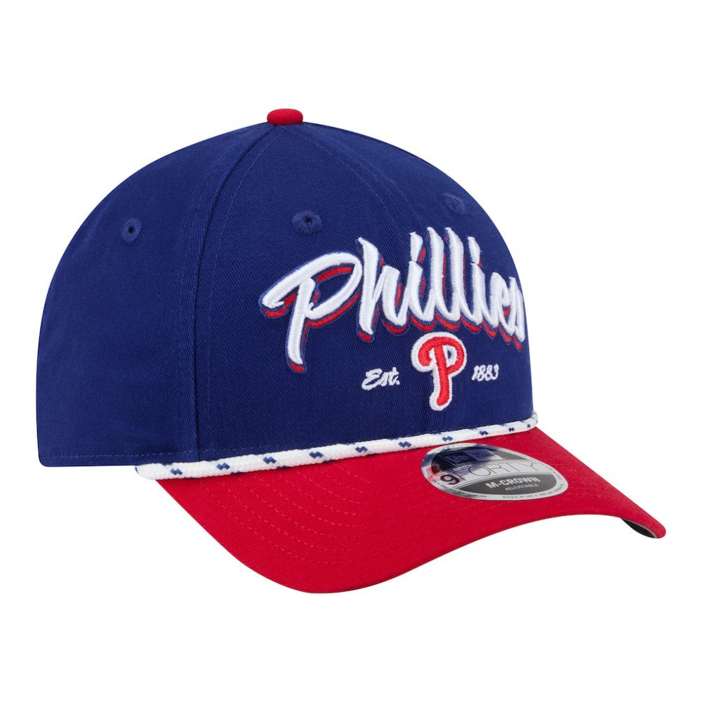 MLB Philadelphia Phillies New Era Team Loyal 9FORTY M-Crown Adjustable Hat