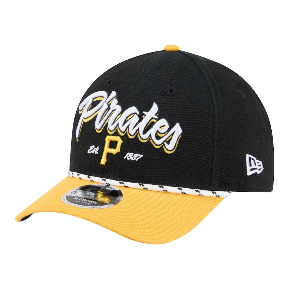 MLB Pittsburgh Pirates New Era Team Loyal 9FORTY M-Crown Adjustable Hat
